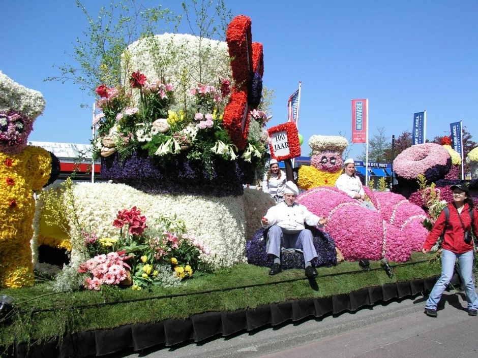 Выставка цветов в Голландии