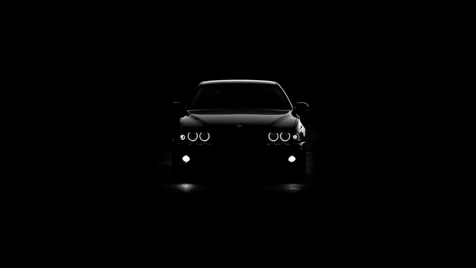 BMW m5 e39 в темноте