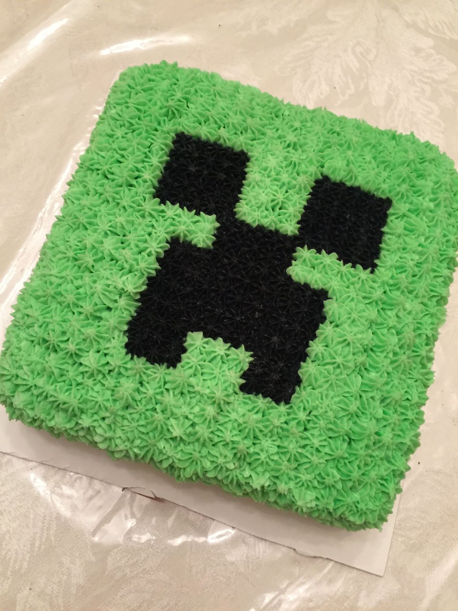 Minecraft Cake КРИПЕР