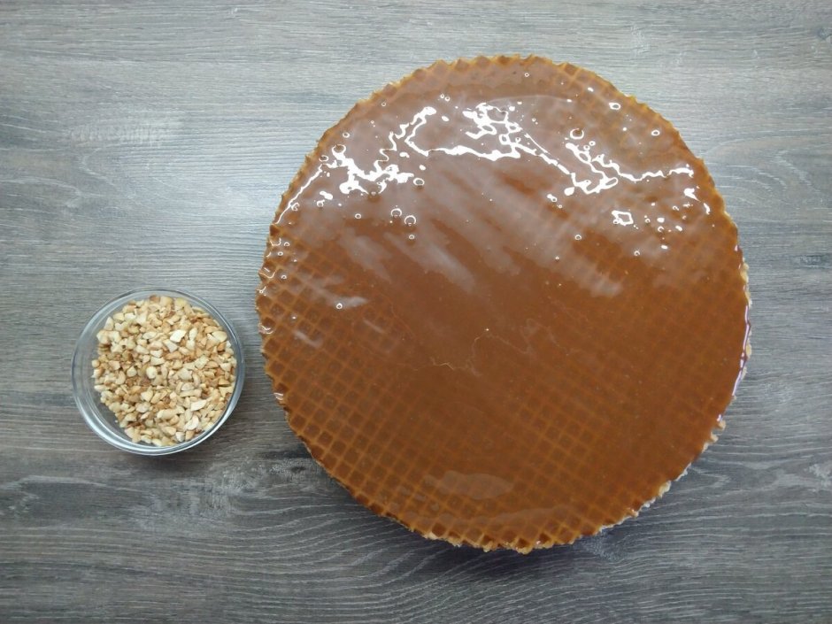 Декор торта вареной сгущенкой