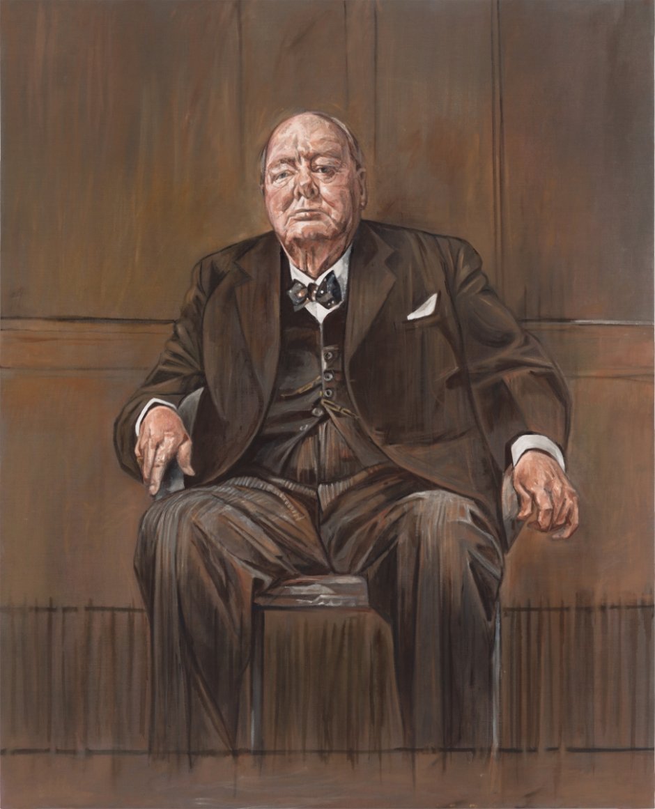 Черчилль Уинстон портрет Сазерленда