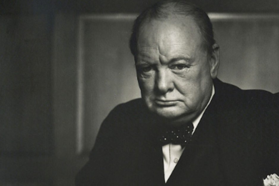 Уинстон Черчилль 1954