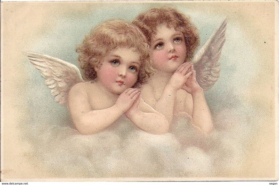 Картина с двумя ангелами