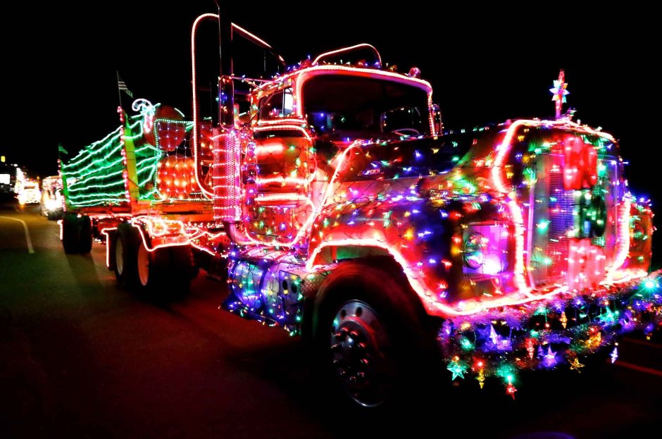 Рождественский грузовик