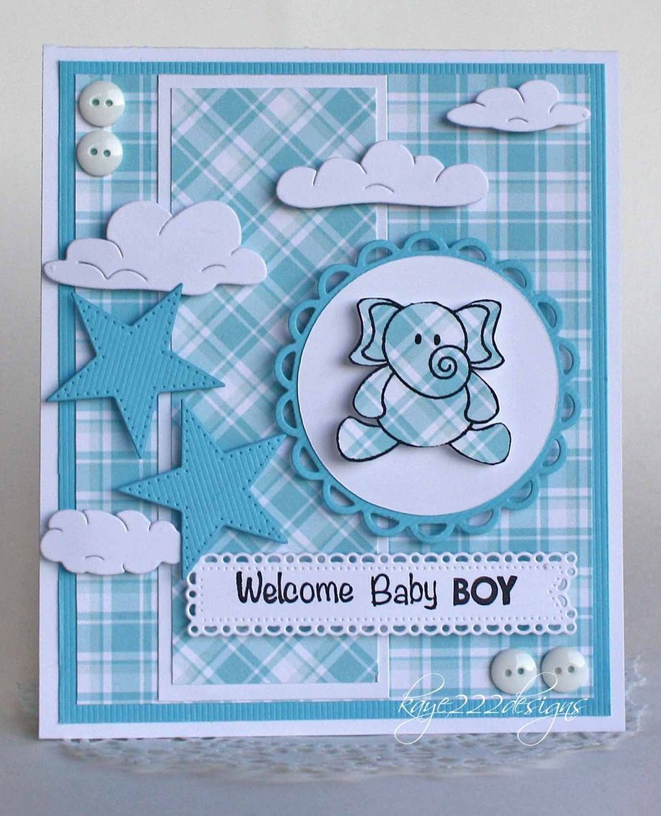 Плакат на рождение мальчика