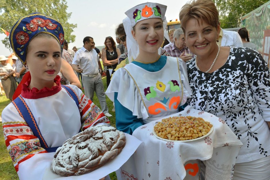 Хлеб соль встреча гостей