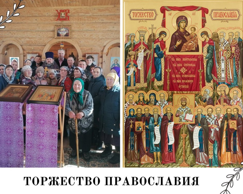 Неделя торжества Православия икона
