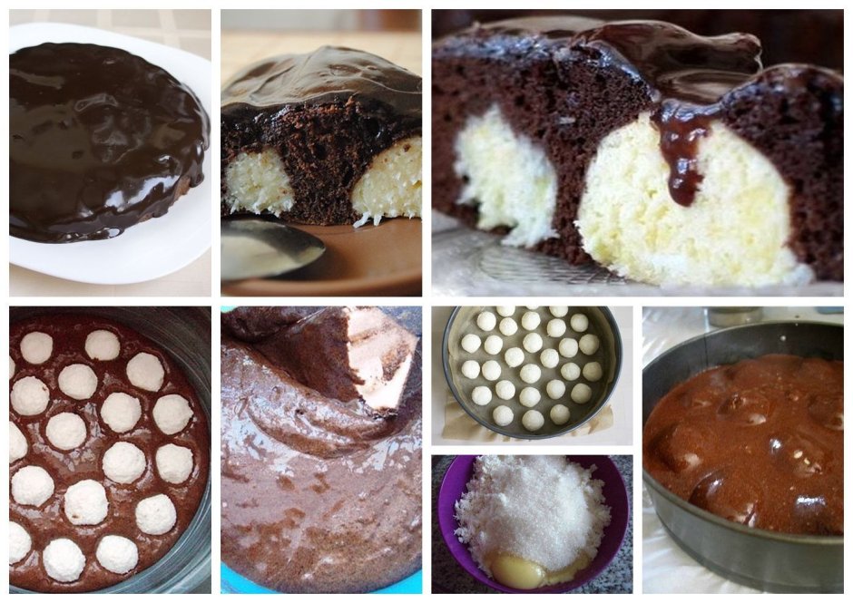 Пирог с шоколадом внутри рецепт