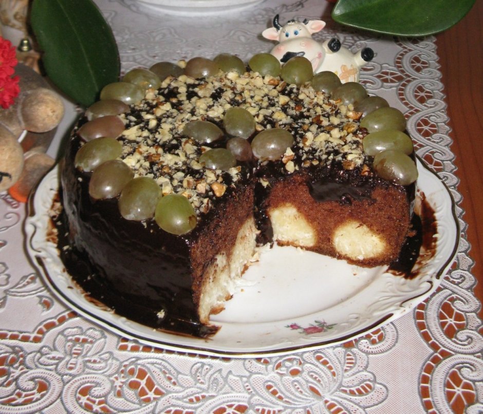 Торт с конфетами Ферреро Роше
