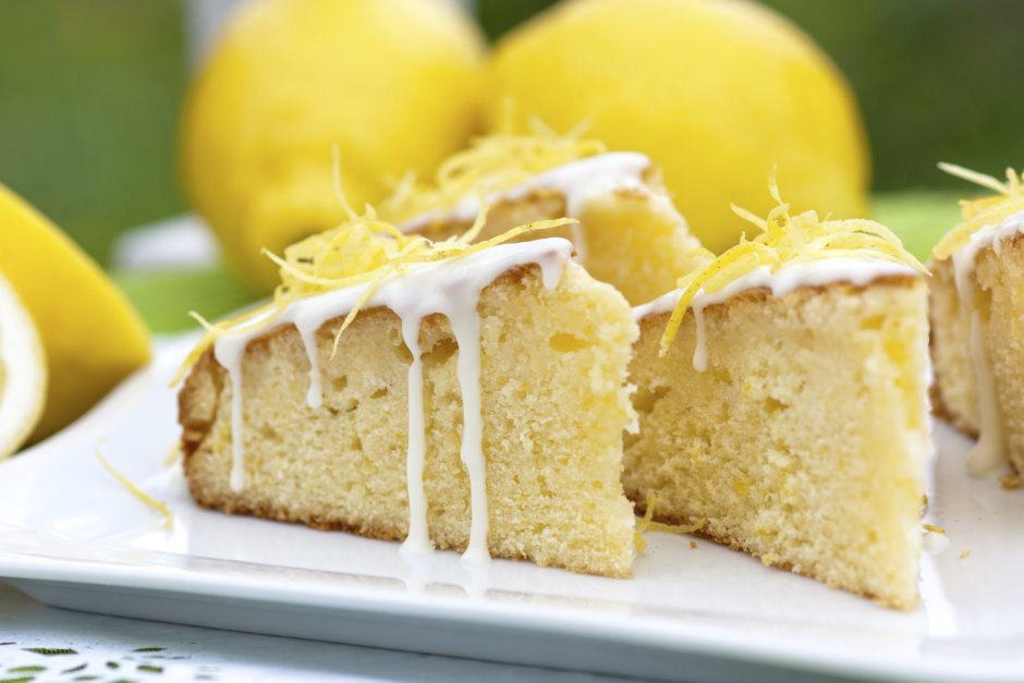 Лимонное суфле для торта