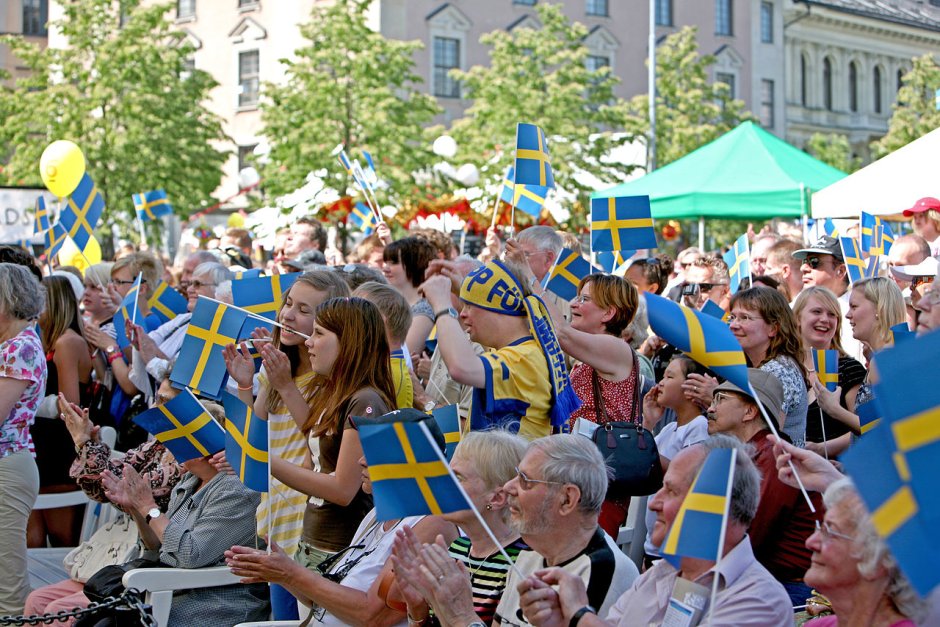 Швеция люди