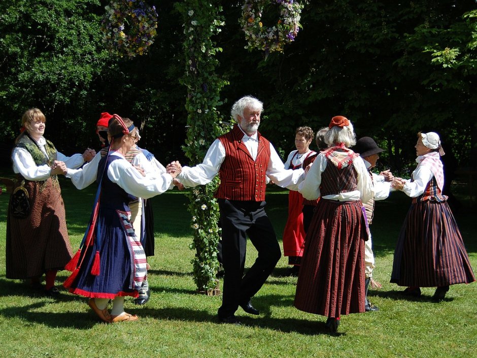 Национальный танец Швеции