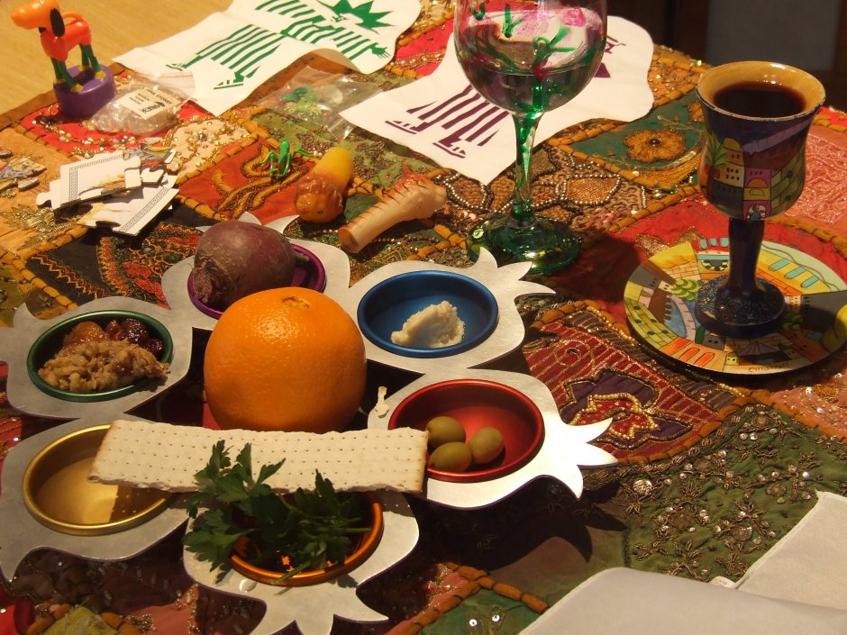 Праздничный стол у евреев