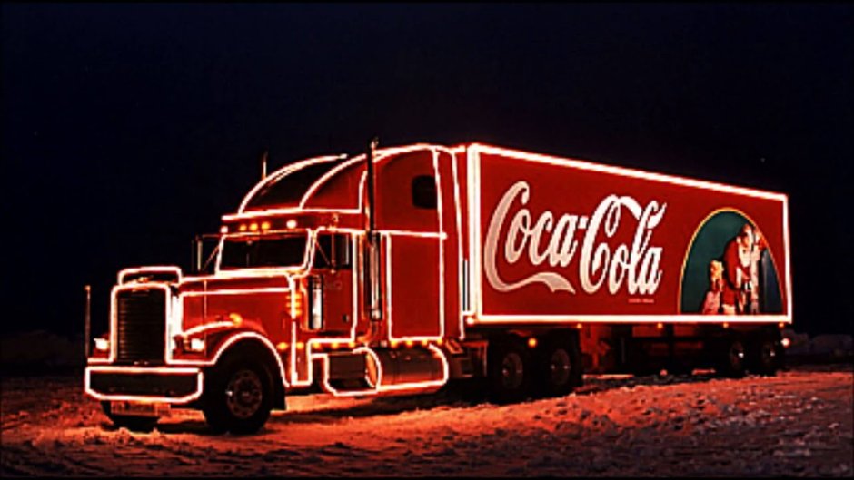 Грузовик Coca Cola