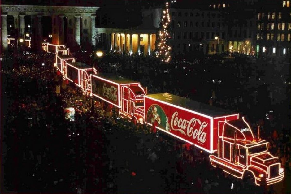 Coca Cola реклама новый год