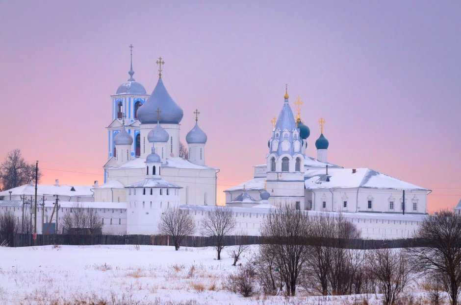 Толгский монастырь Ярославль зима