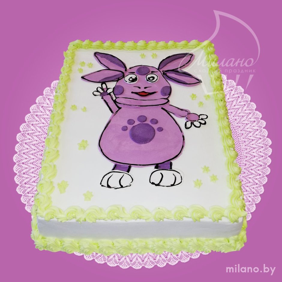 Торт с Лунтиком для девочки 3 года