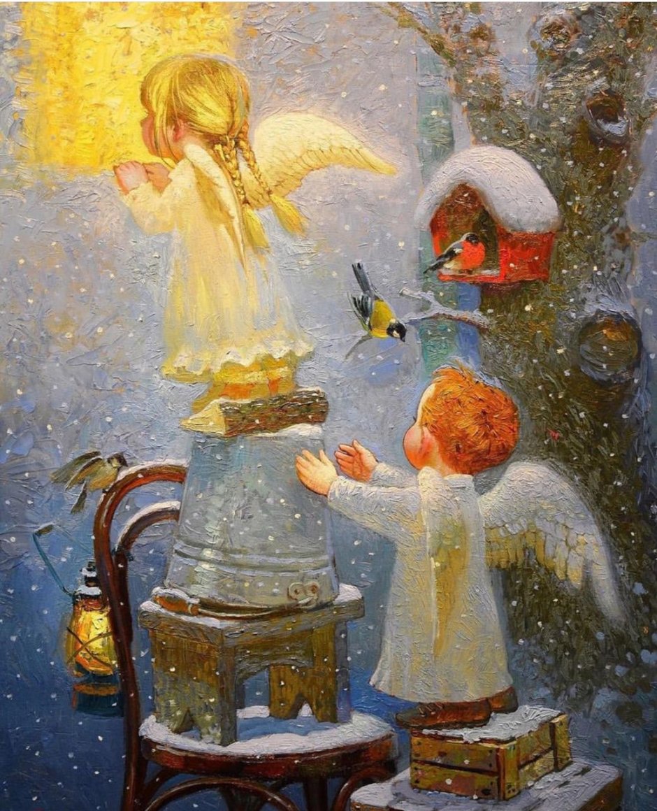 Картины Виктора Низовцева Рождество