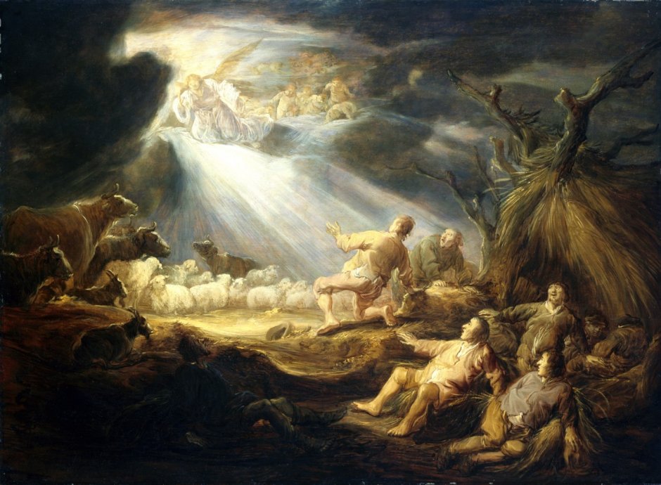 Явление ангела Вифлеемским пастухам