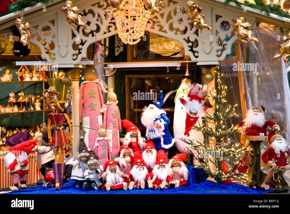 Традиционные Рождественские украшения в Германии