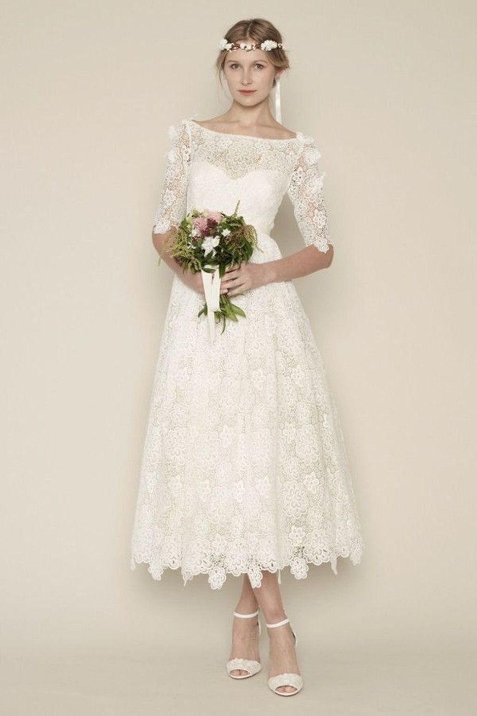Свадебное платье в винтажном стиле