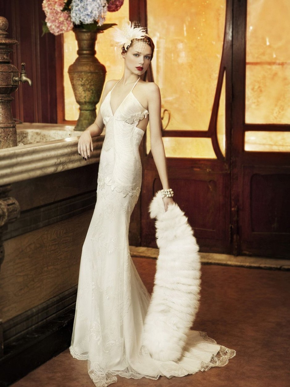 Роскошное винтажное свадебное платье