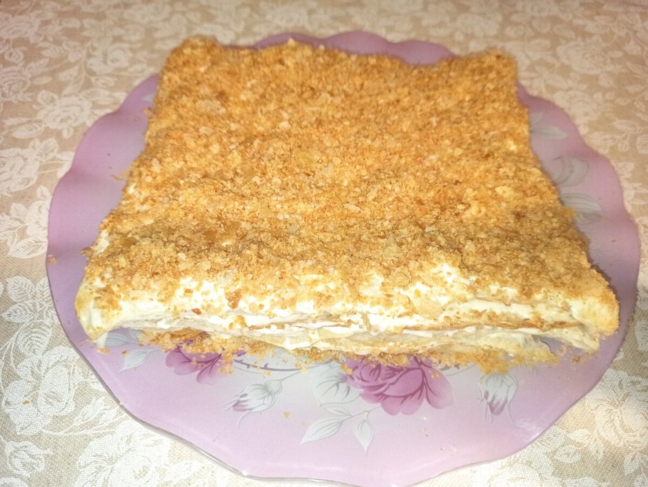 Дрожжевое слоеное тесто торт