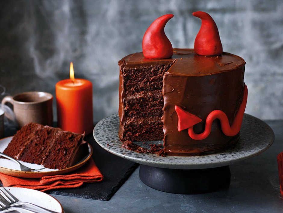 Торта «Devil&#96;s food Cake»