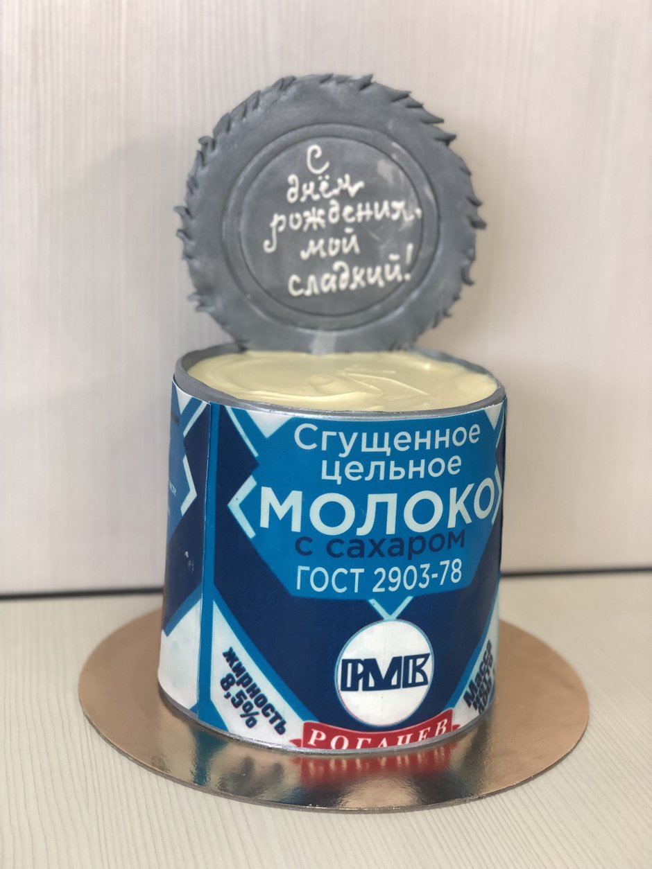 Торт банка сгущенки