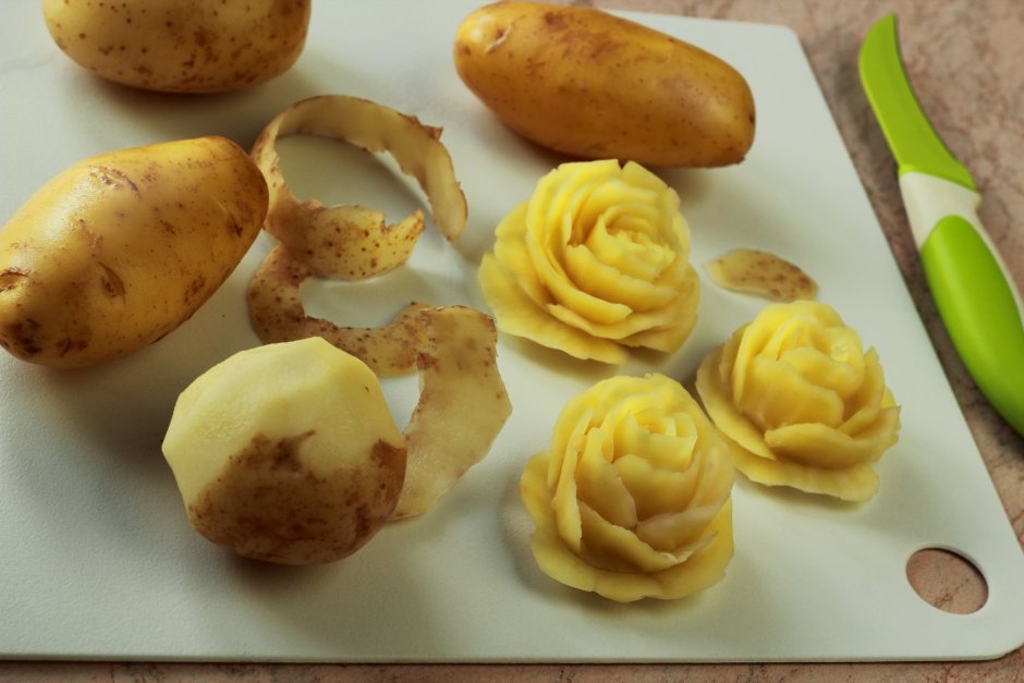 Карвинг из картофеля