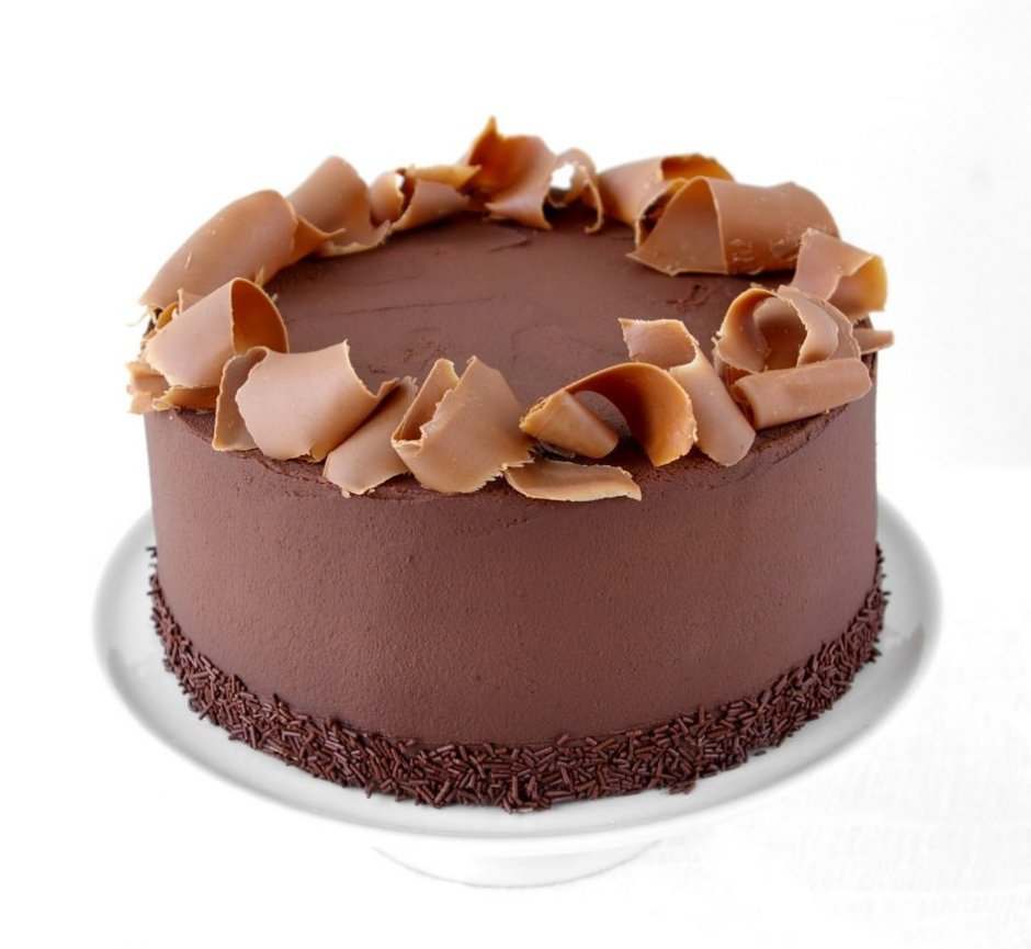Вафельный торт в шоколадной глазури