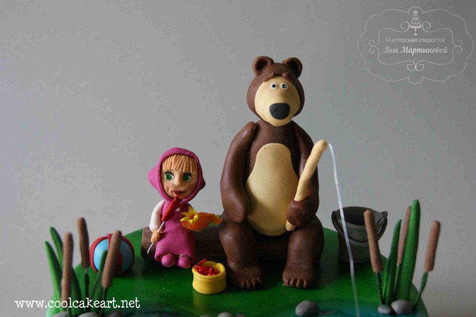 Маша и медведь пирог