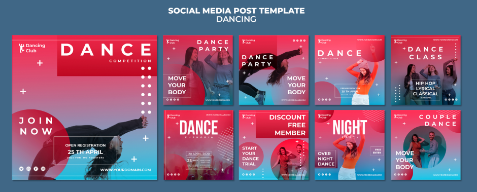 Dance Instagram Template