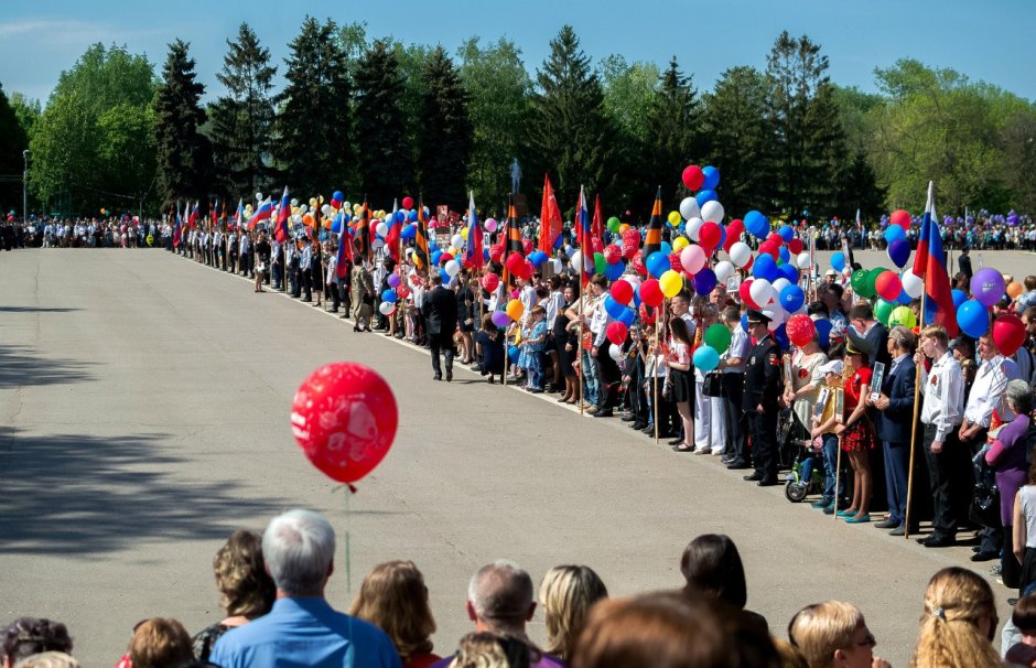 День Победы в Ртищево