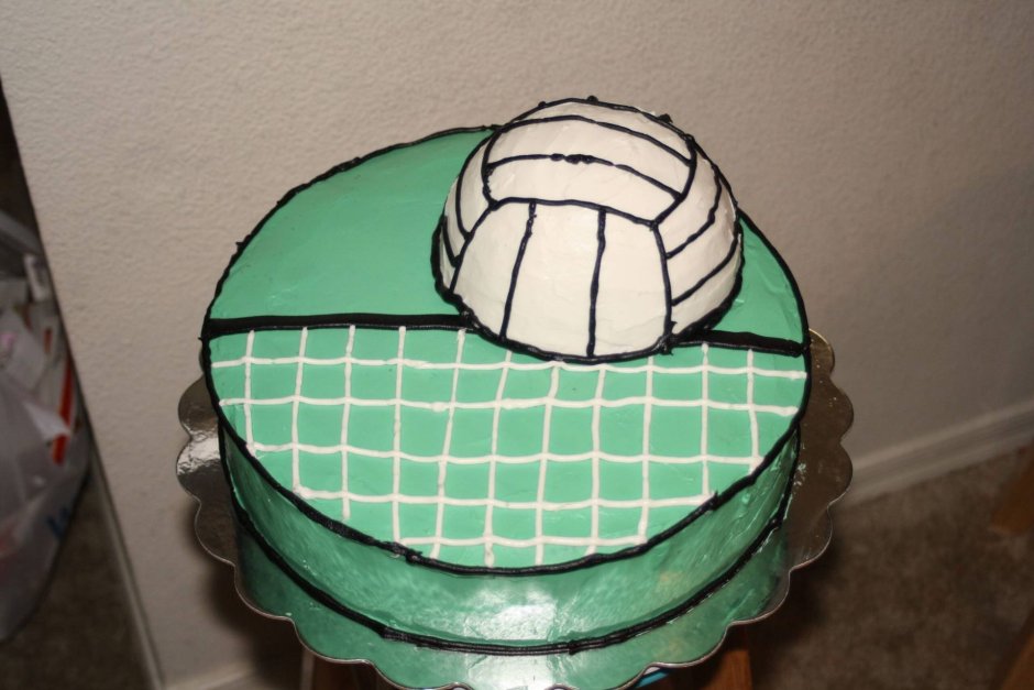 Торт для девочки волейболистки