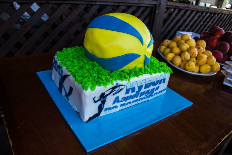 Торт волейбол на день рождения