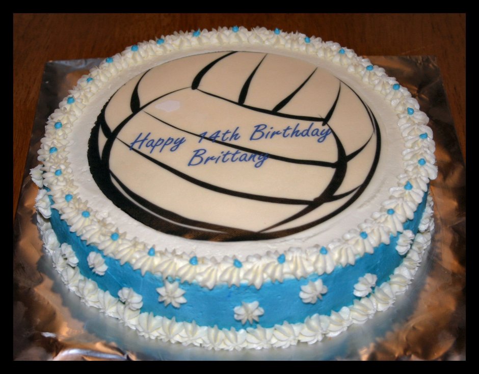 Торт волейболисту на день рождения 16 лет
