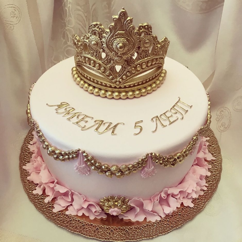 Торт для мамы с короной