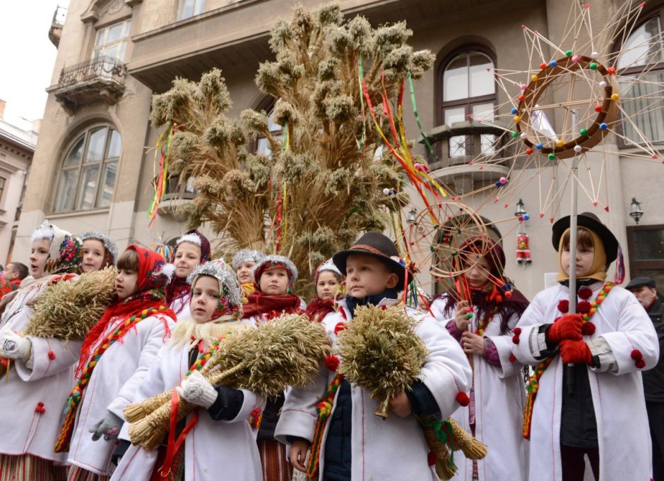 Поздравления с колядками