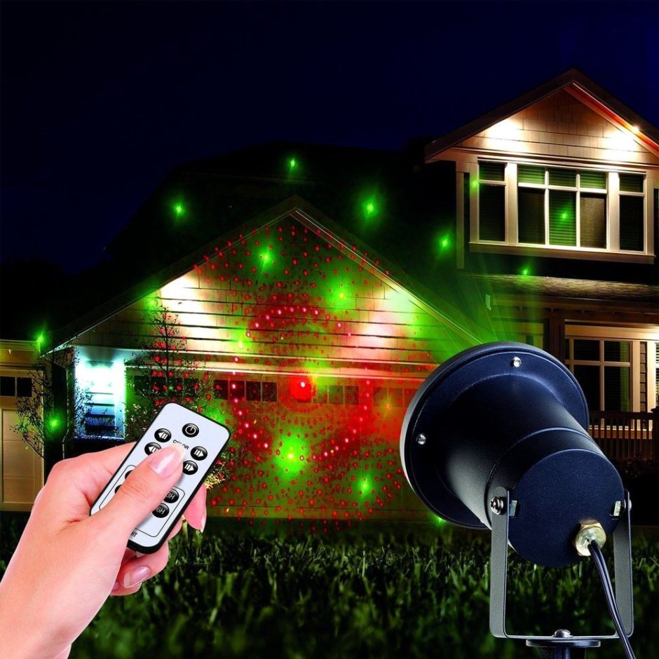 Лазерный проектор Outdoor Lawn Laser Light