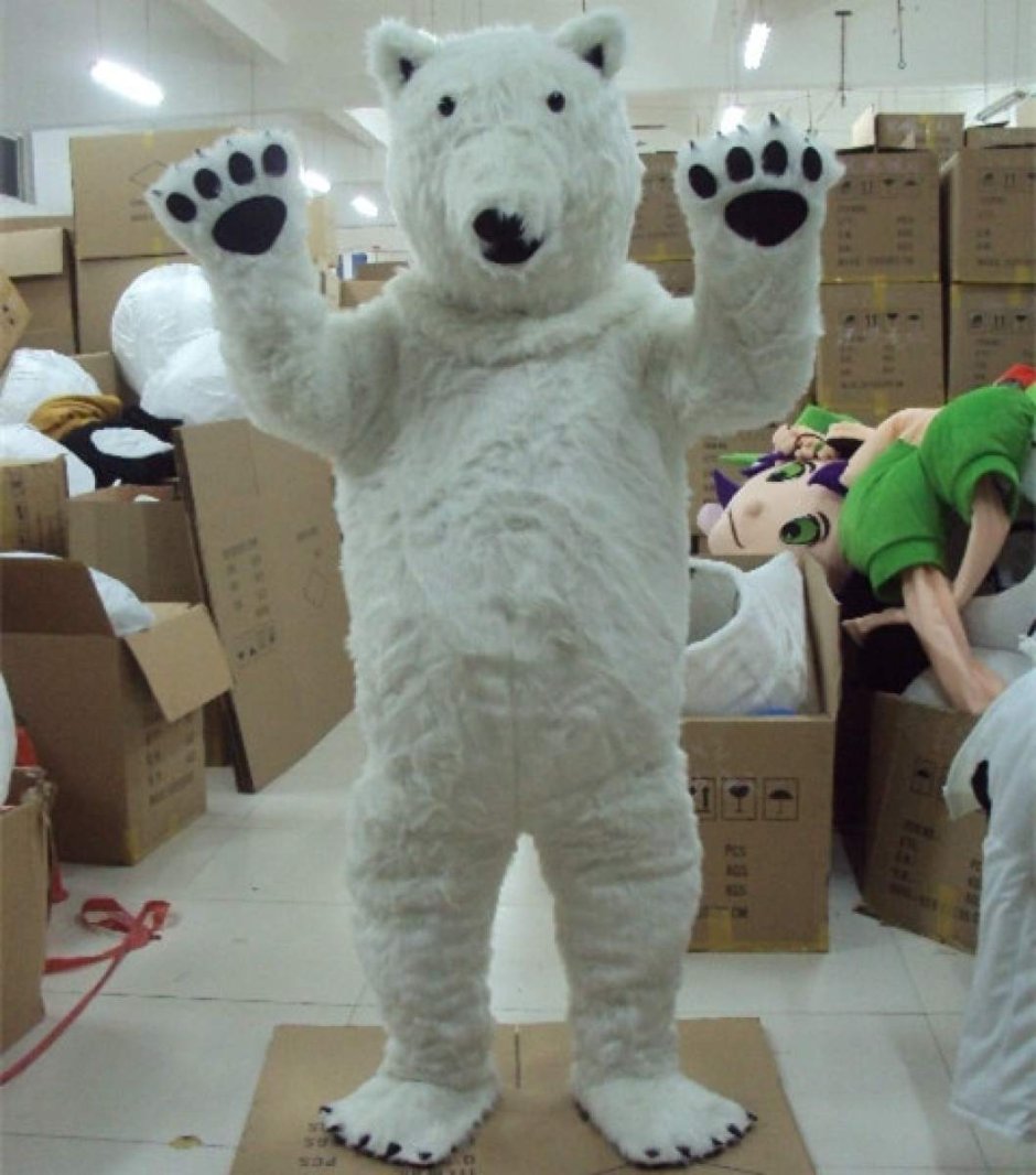 Карнавальный костюм Медвежонок белый 4-7лет 88034