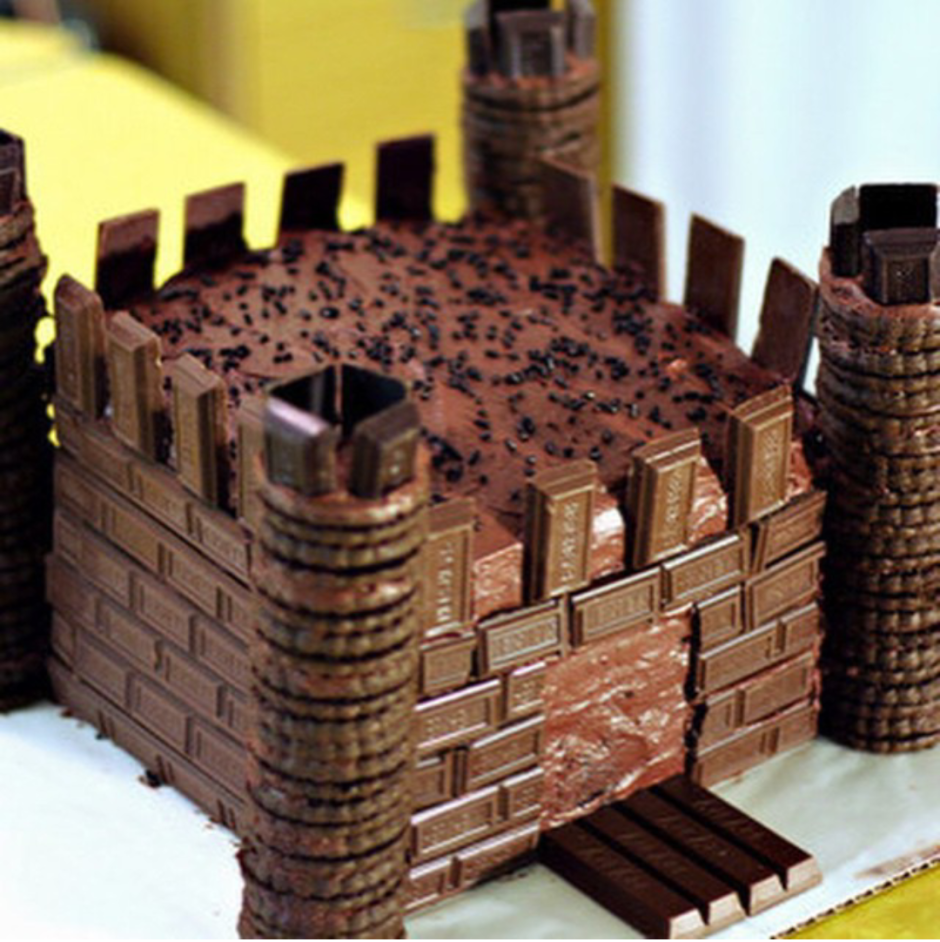 Замок из шоколада