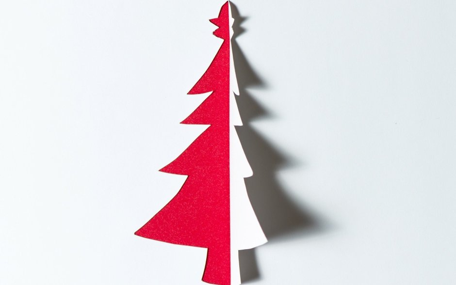 DIY 3d paper Christmas Tree