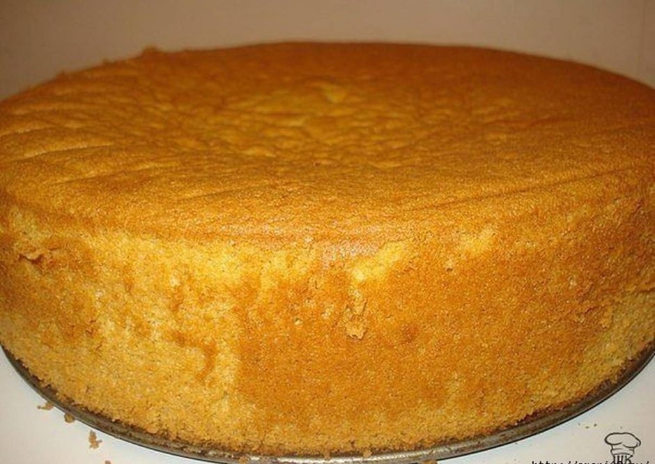 Бисквитное тесто для торта