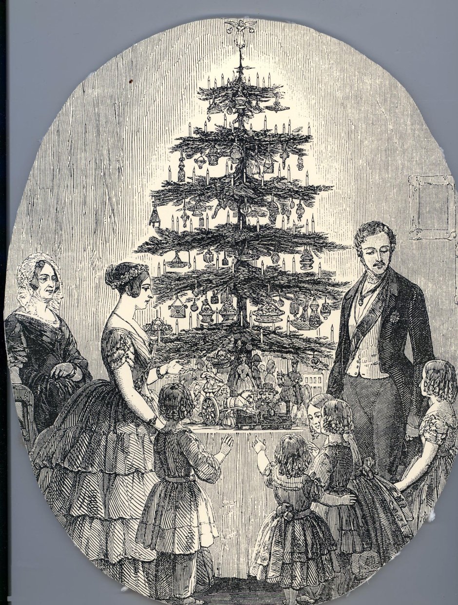 Рождественская елка Королева Виктория