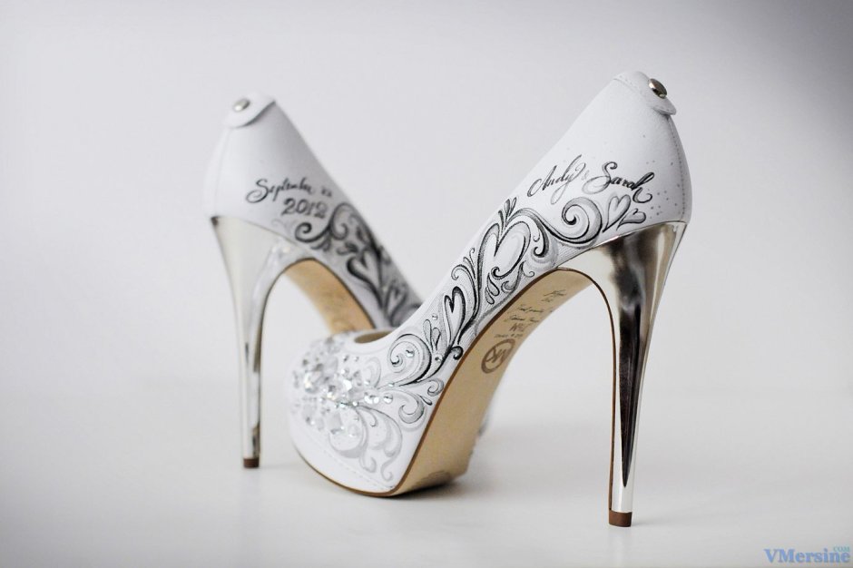 Утонченные Свадебные туфли