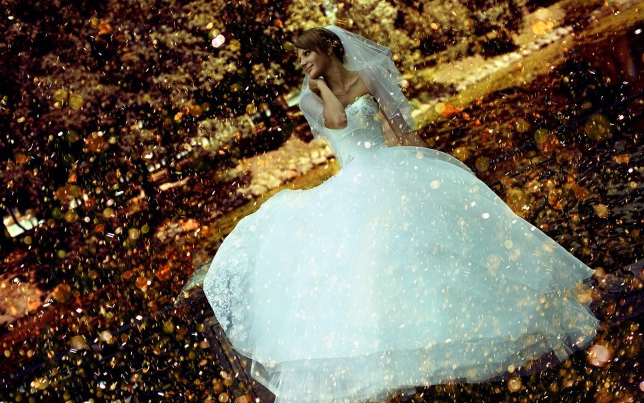 Свадебное платье Галактика