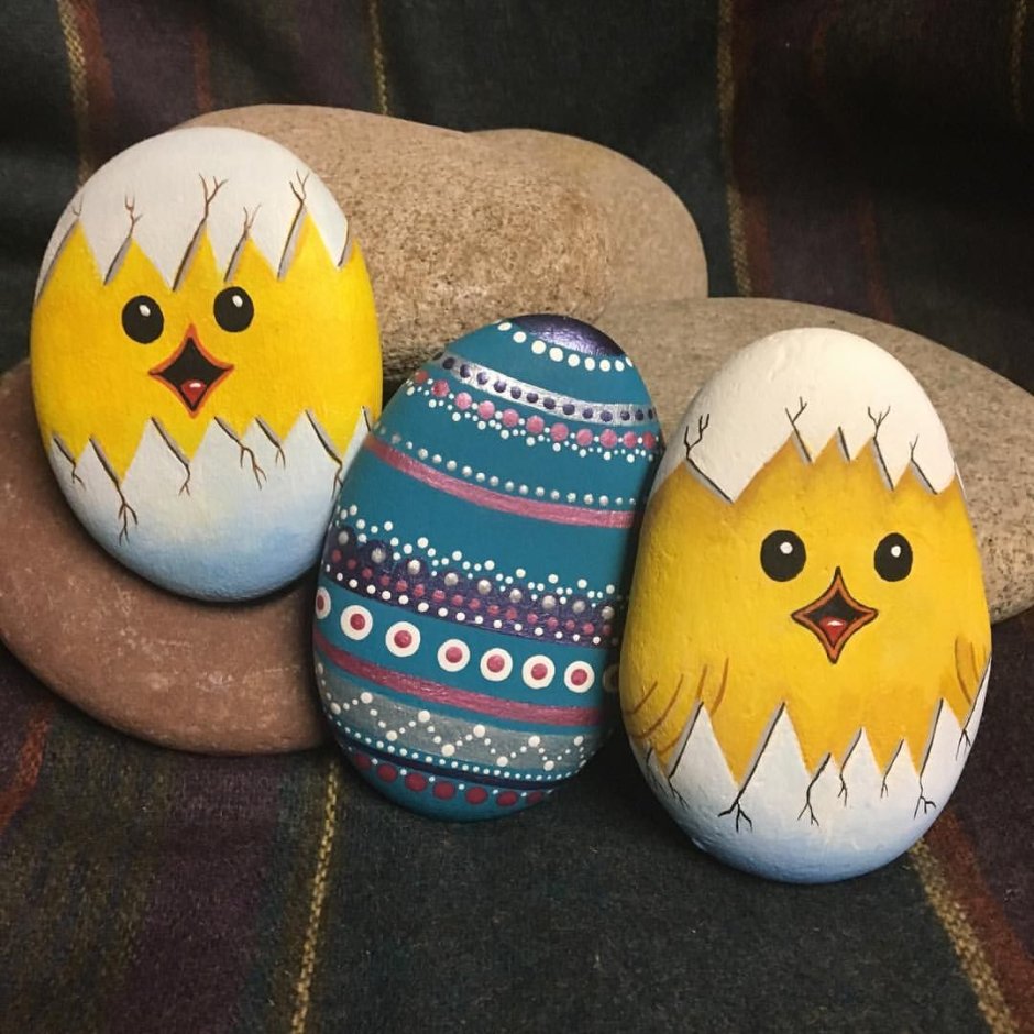Разрисованные яйца