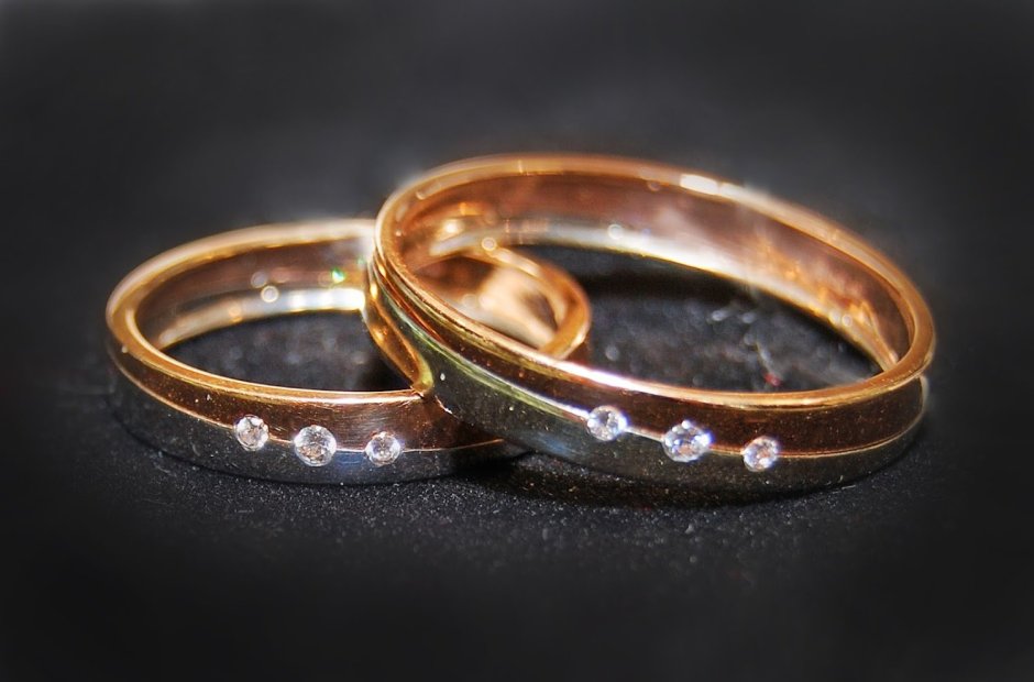 Свадебные кольца парные необычные и красивые