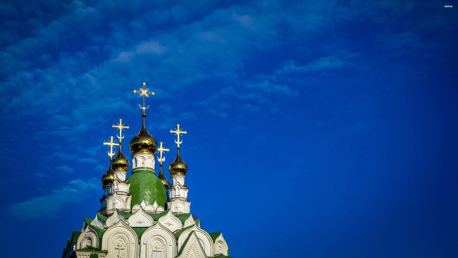 Осень Россия храм Православие